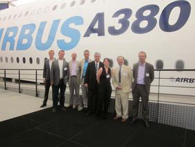 Open Innovation Consortium visits Airbus in Toulouse